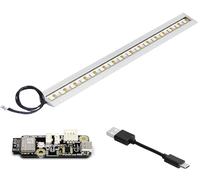 BIQU Panda Lux RGB pour imprimante 3D Bambu-Lab P1S P1P X1C X1E Kit de bandes lumineuses améliorées avec éclairage H2D, éclairage RVB dynamique et indicateur de niveau d'impression