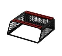 BIQU Panda Perch Dual AMS Support pour imprimante 3D Bambu-Lab P1P/P1S/X1C/X1E, Outil de Stockage AMS avec éclairage LED, Support en Aluminium léger