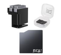 BIQU Panda Purge Shield + Brosse PX + Kit en silicone pour Bambu Lab P1/X1 Multicolore