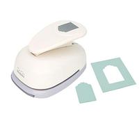 Bira 3 inch Price Tag Lever Action Craft Punch for Paper Crafting Scrapbooking Cards Arts DIY Project