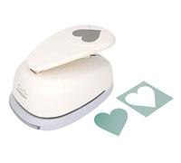 Bira Craft 3 1/8 X 3 1/16 inch Heart 7 Lever Action Extra Large Craft Punch, Valentine's Punch for Paper Crafting Scrapbooking (3.5" Measured diagonally)