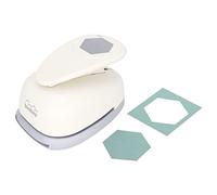 Bira Craft Perforatrice hexagonale à levier pour travaux manuels et scrapbooking 6,3 cm