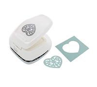 Bira Perforatrice à levier Silhouette 3,8 cm pour scrapbooking, cartes, papier arts (cœur de vigne)