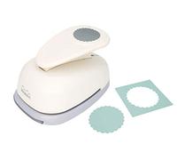 Bira Perforatrice de 7,6 cm à levier circulaire festonné pour loisirs créatifs sur papier, scrapbooking, cartes, projets de bricolage