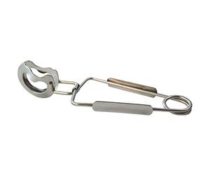 Birambeau 8540 Pince à Escargots, Inox (Argent)