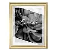 BIRAPA Bergamo Cadre photo 20 x 25 cm en or simple en bois MDF avec vitre en verre synthétique antireflet