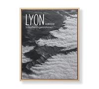 BIRAPA Cadre à joint d'ombre Lyon pour toile 80x160 cm en érable, cadre pour toiles, cadre vide pour toile, cadre à joint d'ombre pour châssis, cadre pour toile