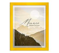 BIRAPA Cadre Monaco 30x90 cm Jaune - Cadre photo, cadre pour affiches, cadre interchangeable, cadre moderne