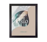 BIRAPA Cadre photo Oslo 40x160 cm Cadre pour photo en Noir Cadre pour affiche