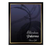 BIRAPA Cadre photo Palermo - 29,7 x 42 cm (format A3) - Noir et doré