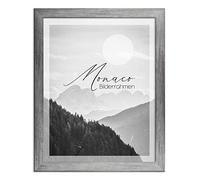 BIRAPA Monaco Cadre photo 30 x 42 cm Gris brossé - Cadre pour photo, poster, cadre interchangeable, cadre photo moderne
