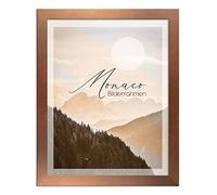 BIRAPA Monaco Cadre photo 32x45 cm Cuivre - Cadre photo en métal, cadre en aluminium brossé, cadre pour poster, cadre amovible