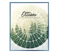 BIRAPA Ottawa Cadre photo en aluminium avec vitre en verre synthétique antireflet Bleu acier 21 x 30 cm