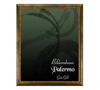 BIRAPA Palermo Cadre photo vintage 20 x 30 cm Vert doré Cadre photo vieilli