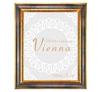 BIRAPA Vienna Cadre photo en bois massif Bleudoré 24 x 32 cm