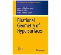 Birational Geometry Of Hypersurfaces
