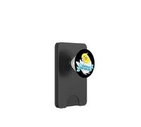 Birb Scritch à Vos Risques et périls Cockatiel Lutino PopSockets PopWallet pour MagSafe