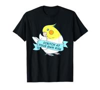 Birb Scritch à Vos Risques et périls Cockatiel Lutino T-Shirt