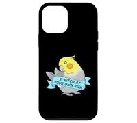 Birb Scritch At Your Own Risk Calopsitte Amusante Coque pour iPhone 12 Mini