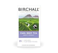Birchall Earl Grey Tea Lot de 25 sachets de thé enveloppés