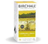 Birchall Lemongrass & Ginger - 15 Plastic-Free Prism Tea Bags