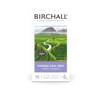 Birchall Tea Virunga Earl Grey | Thé noir parfumé | 1 paquet de 15 sachets de thé à base de plantes Prism™