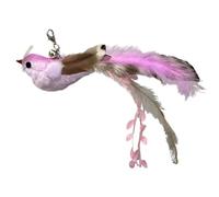 Bird and Feathers - Jouet pour Chat - 29x9x3cm Jouet pour Chatons | Plumes d'oiseau Jouet pour Chats en Forme de Chat en Forme de Chat et Plumes de Chat avec casc