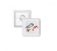 Bird Animal Magpie Grayhead PBT Clavier Mécanique Blanc OEM sans Marquage R4 Multicolore