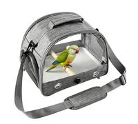 Bird Backpack - Oxford Cloth Adjustable Strap Bag - Parrot Bird Trasvel Cage Carrier - for Lovebirds Cockatiel Parrot Budgerigar Mynah Indoor Outdoor Camping Shopping