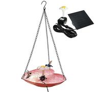 Bird Bath | Artistic Love Heart Shape Waterfall,Garden Bird Bath Water Basin - for Fences Balcony Handrails Pillars Patio Yard Balcony Courtyard