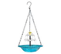 Bird Bath Bowl Champignon solaire - Avec pompe solarre, jardin, balcon, bateau, bain de colibri, décoration extérieure, observation des oiseaux, design rouillé, installation facile, utilisation de