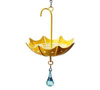Bird Bath Bowl - Umbrella Shape Bird Bath Feeder | Birds Baths for Outside