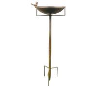 Bird Bath for Outdoors - Vintage Water Drinking Iron Art