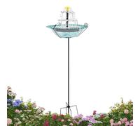 Bird Bath Fountains, Solar Power Hummingbird Feeder, Outdoor Sparrow Feeder