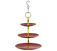 Bird Bath, Goldfinches Feeder Fountain, Hangable Outdoor Birdbath, Yard Lawn Decoration for Small Birds, Attractive Nourishment and Hydration Lightweight and Strong 280g