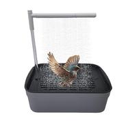 Bird Bath Indoor - Parrot Shower | Quiet Tub With Circulating Faucet | Indoor Bird Bath Automatic Shower | Cleaning Supplies Station Bathing Accessories For Small Medium Cockatiel Finch Conure