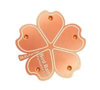 Bird Bath Purification Copper, Weatherproof Panel, 3.94 Inch Safe Tool Insight, Outdoor Maintenance Kit with Balance, Garden Accessory for Homeowners Enthusiasts Backyard Courtyard Patio Lawn Fountain