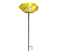 Bird Baths for Outdoors, Bee Watering Station Bird Bath Bowl with Stake, Bee Waterer Butterfly Watering Station for Garden Patio