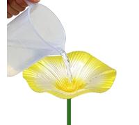 Bird Baths for Outdoors | Garden Stake Decoration Yard Decoration | Outside Bee Waterer Hummingbird Baths, for Courtyard, Backyard, Lawn, Flower Bed, Patio