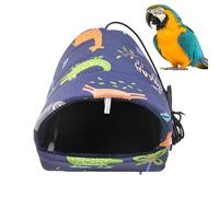 Bird Bed for Cage - Soft USB Electric Heated Parrot Nest, Warm Sleeping Resting Hiding Pad | Indoor Outdoor Cage Supplies, Flat Placement Plush Heating Mat for Birds Small Pets