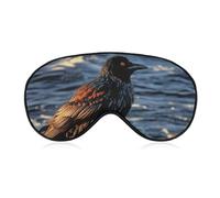 Bird by Stone Masque de sommeil pour les yeux pour le sommeil et le sommeil pour homme et femme - Masque de sommeil réglable - Masque de sommeil occultant mignon