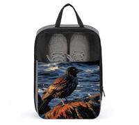 Bird by Stone Sac à chaussures de voyage étanche avec fermeture éclair et poignée Taille unique, Style :, Taille unique, Sacs à chaussures pour le voyage