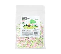 Bird Cage Bedding Liner, Natural Softwood Shavings Material, 5.91x9.84x2.36 inches Odor Control Absorbent Texture, Eco Friendly Pet Supply for Parrots, Guinea Pigs, Small Habitat