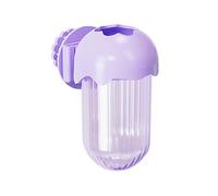 Bird Cage Bowls, Bird Feeding Cup, Clamp-on Water and Food Container, Durable Design, Easy-to-Clean, Clear 2-Pack, for Budgies, Cockatiels 3.74x3.74x2.95 inches, Finches, Conure