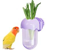 Bird Cage Bowls, Parrot Feeder Dish Cups, Large Capacity Container, 3,74 x 3,74 x 2,95 Inches Sturdy Water Bowl, Birds Clamp on Feeder for Small Animals, Budgies, Macaw, Parakeet