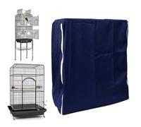 Bird Cage Covers for Night - Light-Blocking Washable Square,Parrot Cage Cover Night Protector - for Parrot Budgies Balcony Living Room Indoor Home Playing Sleeping