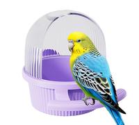 Bird Cage Feeder, Parakeet Feeder Cage Dispenser, Anti Splash Parakeet Feeder Food Container, Parakeet Cage Feeder, Food Container Parrots, Easy to Use, Portable for Pigeons Cockatiels