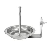 Bird Cage Feeder - Stainless Steel Skewer | Fruit Holder with Feeding Functions, Food Bowl for Cockatiel Conure, Indoor Pet Supplies, Garden Balcony Habitat Attachment