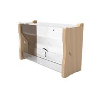 Bird Cage Food Box - Quail and Poultry Hydration Station, Multi-Purpose Pet Feeder, Sturdy Water and Grain Holder | Parakeet Meal Organizer, Tiny Animal Feeding Device, Aviary Nutrition Accessory