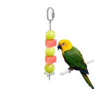 Bird Cage Food Skewer - Stainless Finch Fruit Holder Stick, Parakeet Food Holder, for Cage Foraging Macaw Parakeet Cockatiel Conure Finch Lovebird Durable Metal Treat Rod